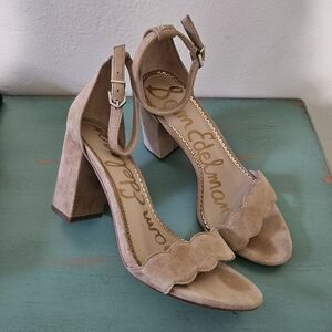 Sam Edelman Tan Suede Women's Heels